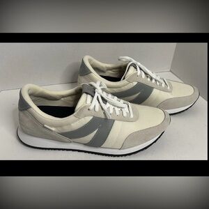 Kizik NEW Milan Hands Free Athletic Shoes Mist White, Men’s 12